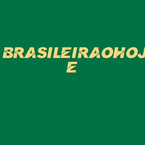 Logo da BRASILEIRAOHOJE