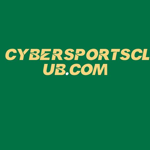 Logo da CYBERSPORTSCLUB